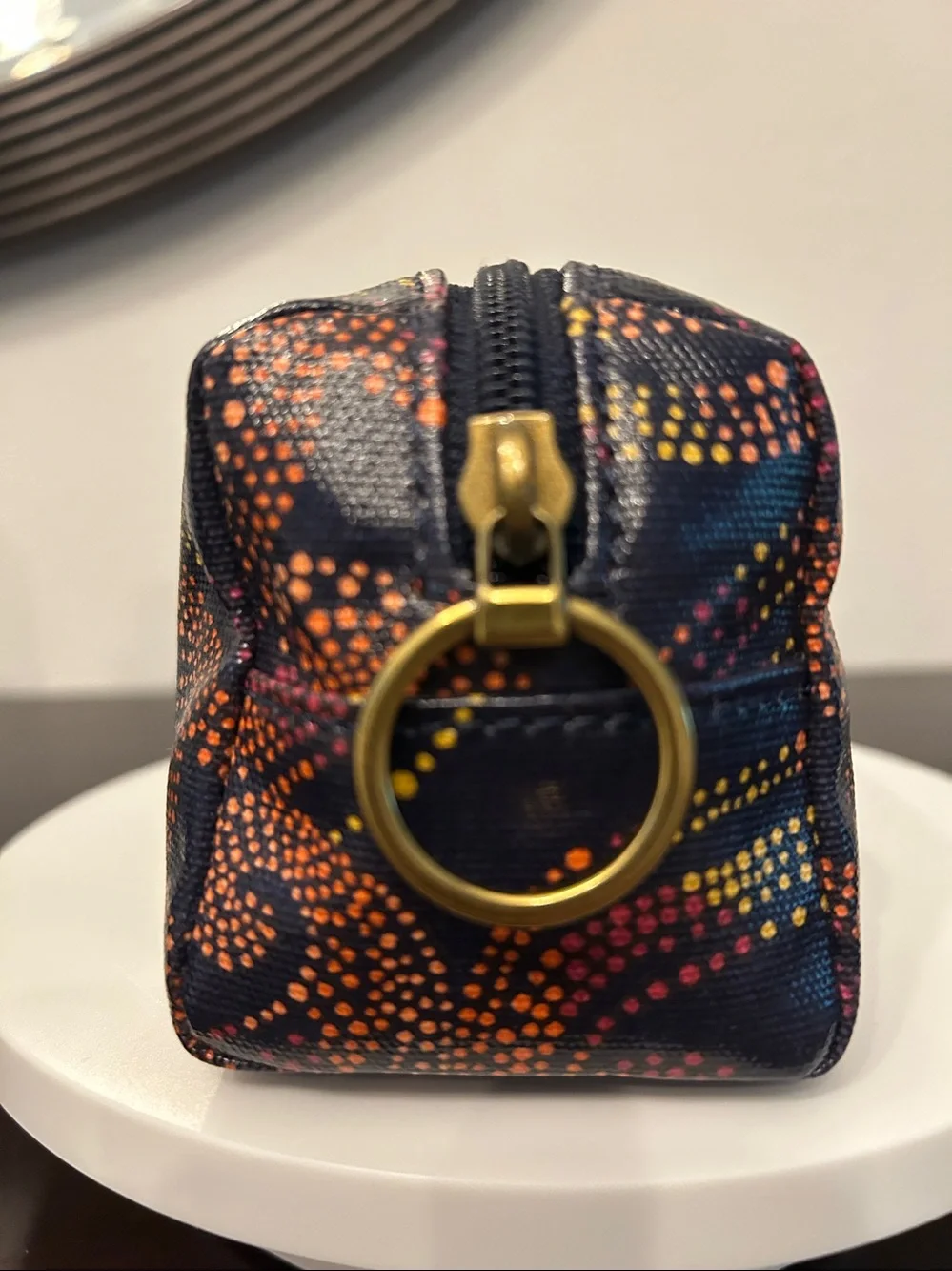 Fossil Key-Per RETIRED Cosmetics/ MakeupPouch 